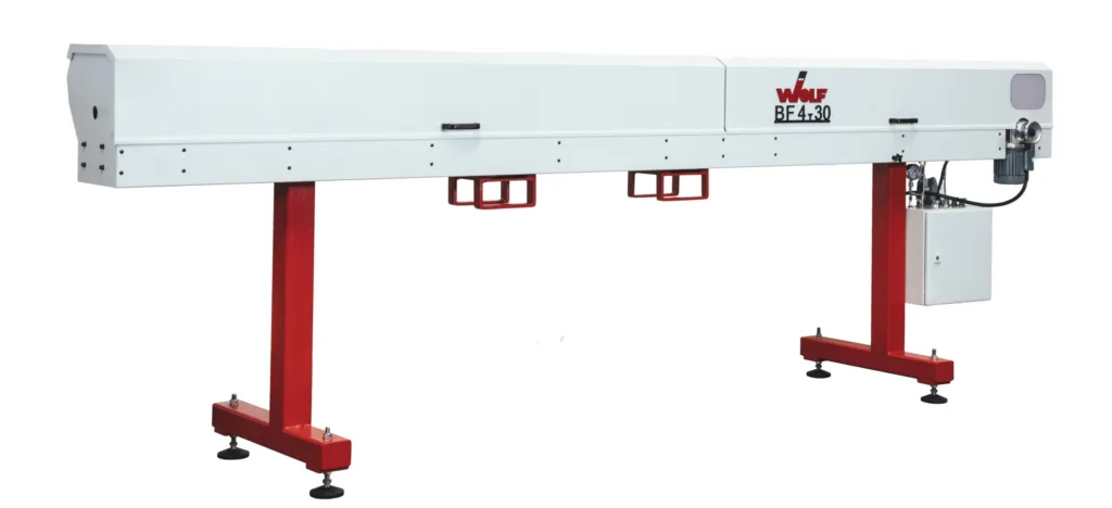 Specially designed for fast bar processing. Guaranteed low residual bar length. To reduce reloading for larger material diameters, bundle loaders can also be provided.