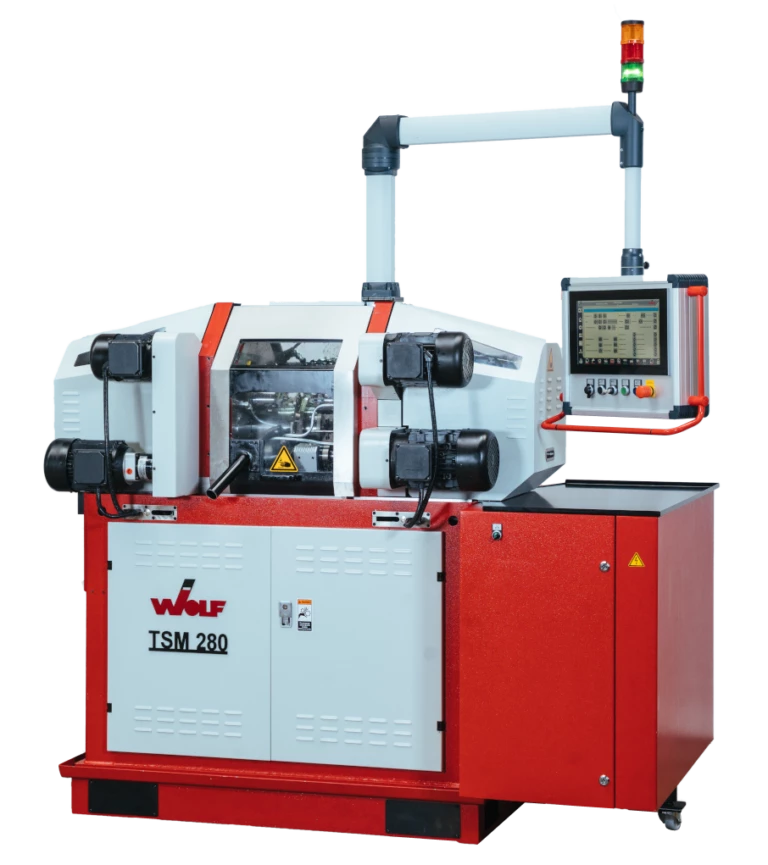 The Wolf TSM 280 is a highly efficient rotary table transfer machine that allows for the execution of complex production processes on a single, extremely flexible production unit. Customised