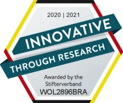 Innovative THROUGH RESEARCH Stifterverband is a joint initiative started by companies and foundations – the only one in Germany to be devoted entirely to consulting, networking and promoting improvements in the fields of education, science and innovation.