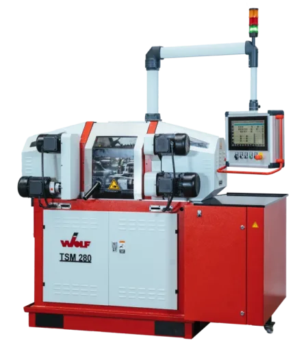 The Wolf TSM 280 is a highly efficient rotary table transfer machine that allows for the execution of complex production processes on a single, extremely flexible production unit. Customised