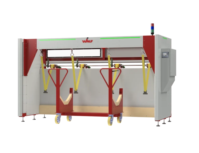 Buendellader mit Wagen